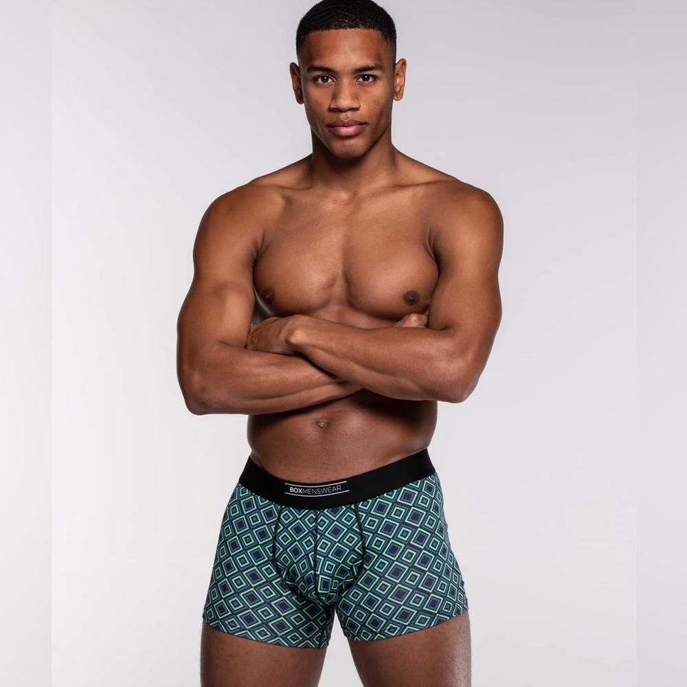 BoxMenswear NWT Feature Fit Medium Gemstone Boxer Briefs